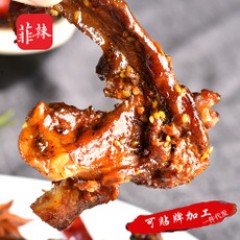 川味美食香辣鸭锁骨